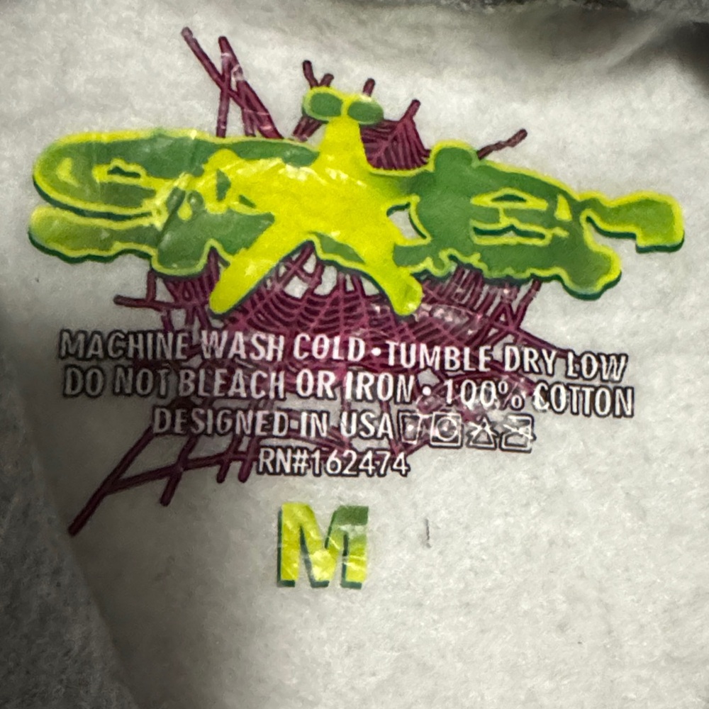 Gray Hoodie with White Star Design - Picture 8 of 9